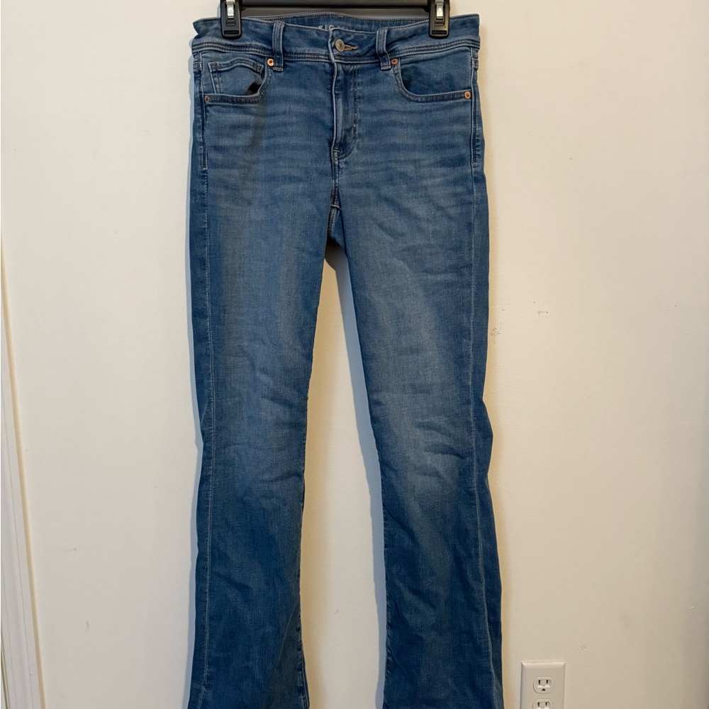 American Eagle Outfitters Blue Boot Cut Jeans